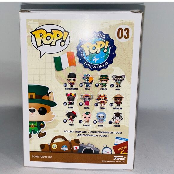 Funko Pop! Pop Around the World Finley #03 - Ireland - Vaulted - Picture 3 of 7